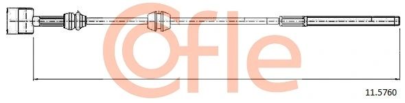 Cable Pull, parking brake 11.5760