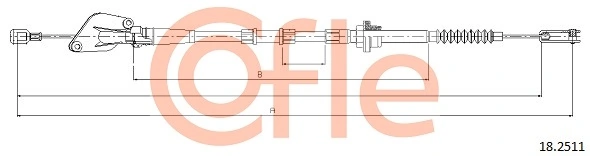 Cable Pull, clutch control 18.2511