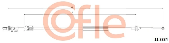 Cable Pull, manual transmission 11.3884