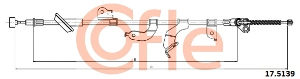 Cable Pull, parking brake 92.17.5139