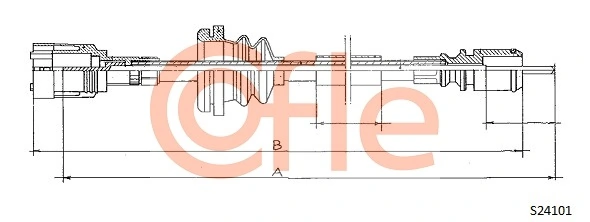 Speedometer Cable 92.S24101
