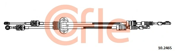 Cable Pull, manual transmission 10.2465