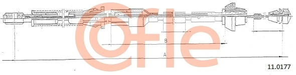 Accelerator Cable 11.0177
