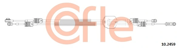 Cable Pull, manual transmission 10.2459