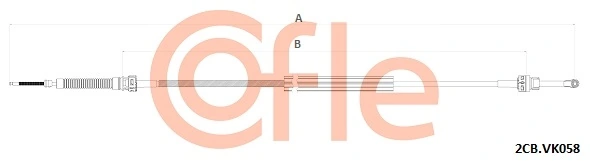 Cable Pull, manual transmission 92.2CB.VK058