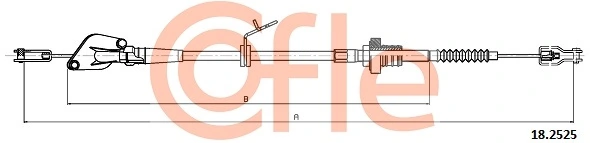 Cable Pull, clutch control 18.2525