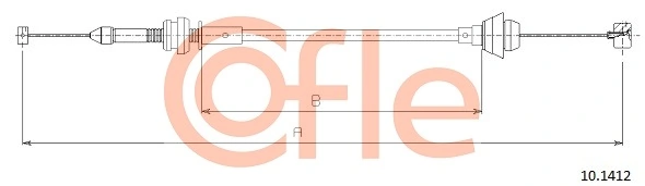 Accelerator Cable 92.10.1412