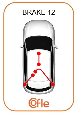 Cable Pull, parking brake 11.5768