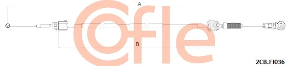 Cable Pull, manual transmission 2CB.FI036