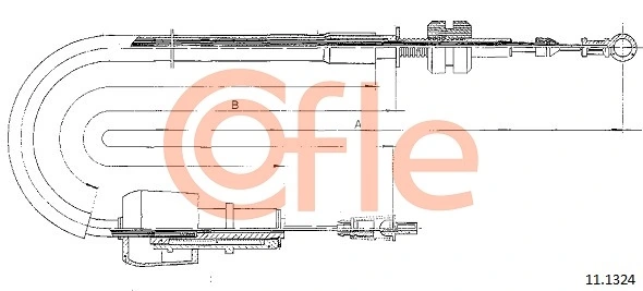 Accelerator Cable 92.11.1324