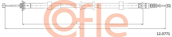 Cable Pull, parking brake 12.0771