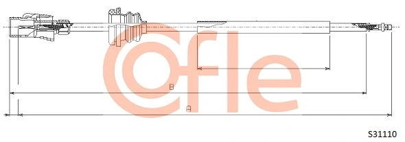 Speedometer Cable S31110