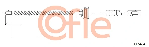 Cable Pull, parking brake 92.11.5464
