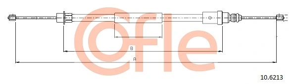 Cable Pull, parking brake 92.10.6213