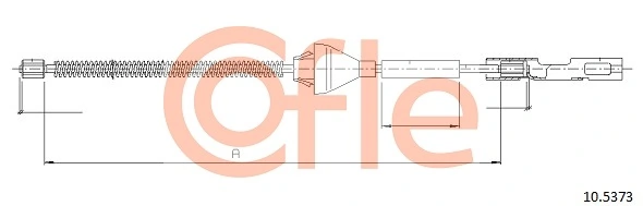 Cable Pull, parking brake 92.10.5373