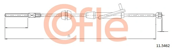 Cable Pull, parking brake 11.5462