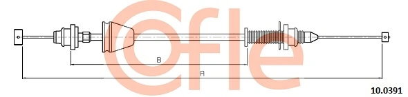 Accelerator Cable 92.10.0391