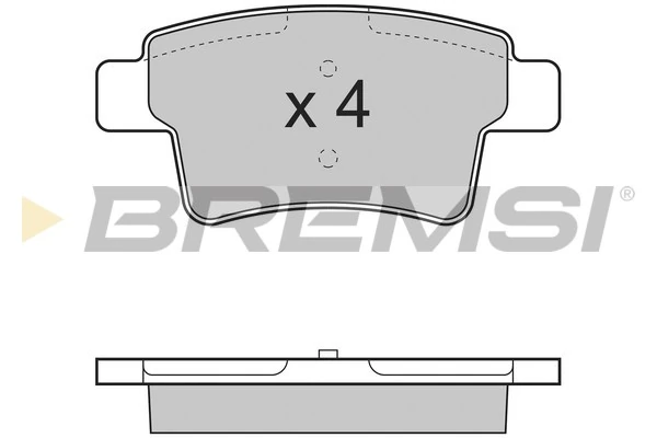 Brake Pad Set, disc brake BP3331