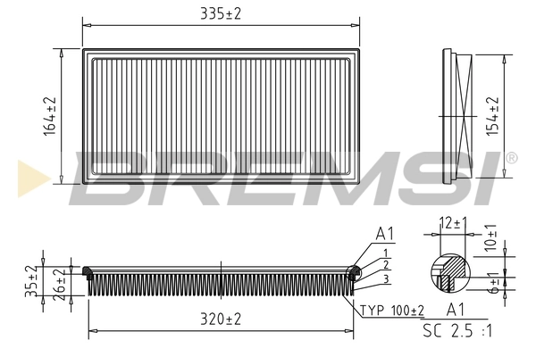 Air Filter FA2067