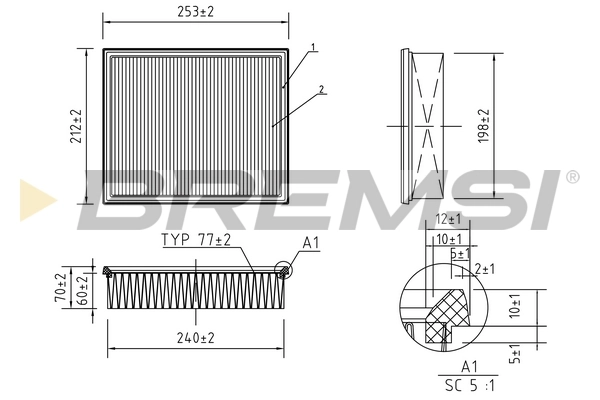 Air Filter FA1381