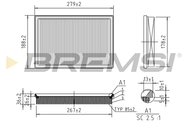 Air Filter FA2324