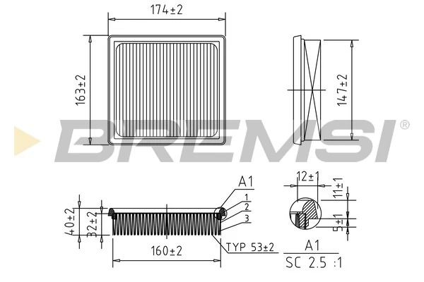 Air Filter FA2344