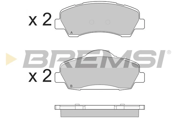 Brake Pad Set, disc brake BP3559