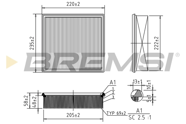 Air Filter FA0123