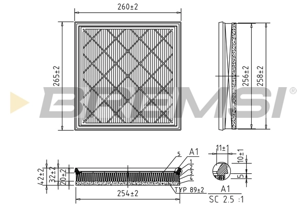 Air Filter FA0539