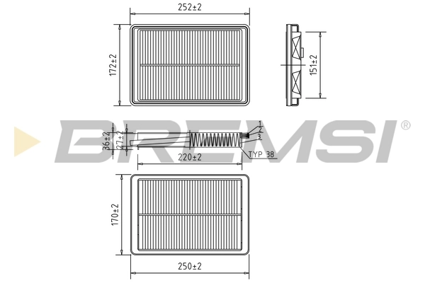 Air Filter FA0605