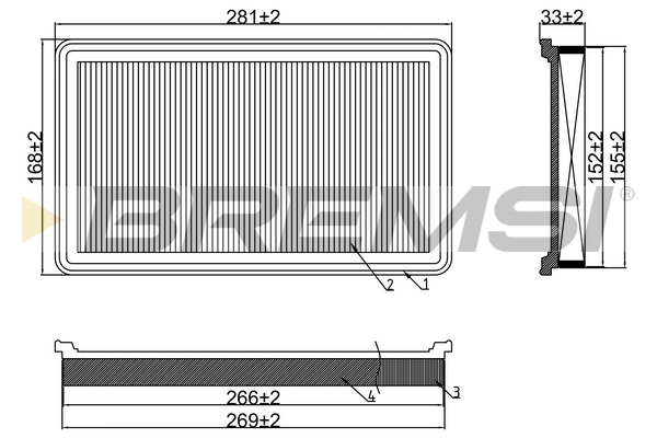 Air Filter FA1679