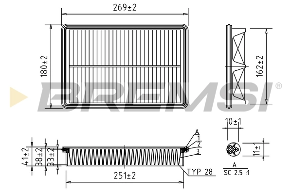 Air Filter FA1199