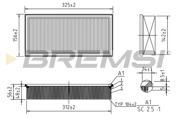 Air Filter FA0595