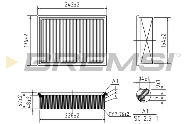 Air Filter FA1243