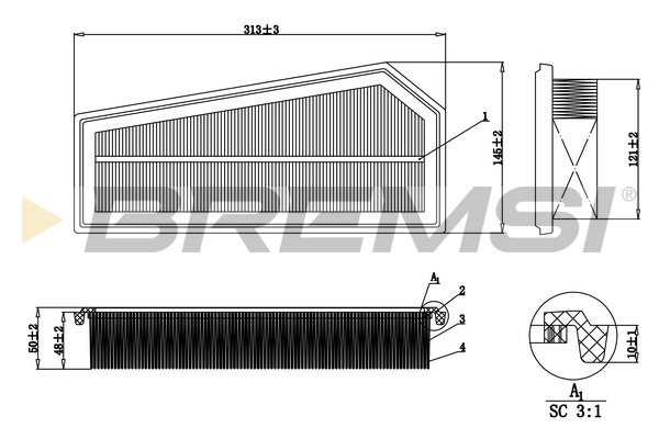 Air Filter FA0627
