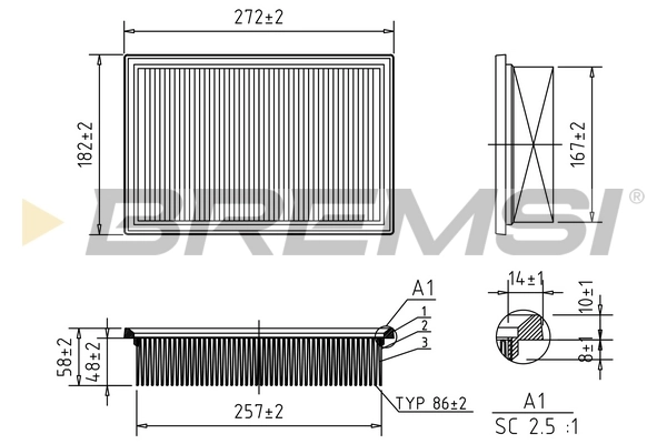 Air Filter FA1134