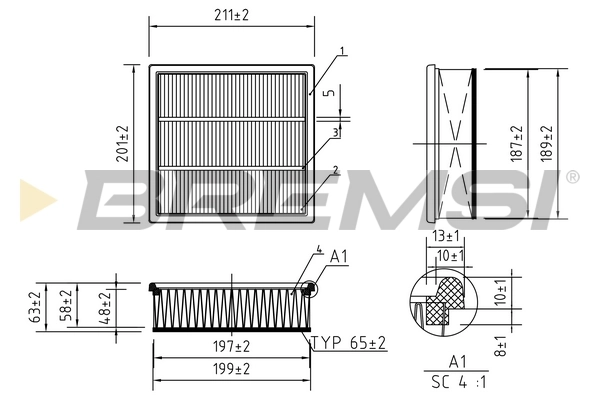 Air Filter FA0563