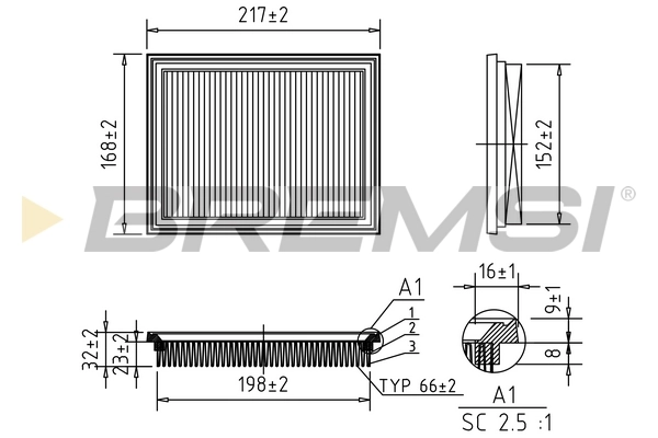 Air Filter FA0578