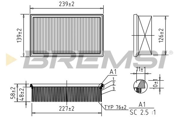 Air Filter FA0528