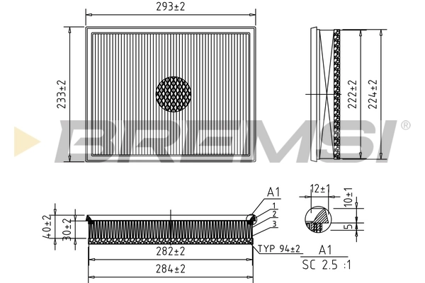 Air Filter FA0617