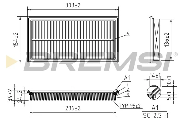 Air Filter FA2398