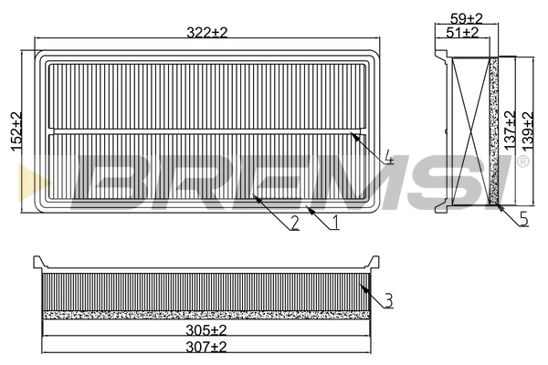 Air Filter FA1280