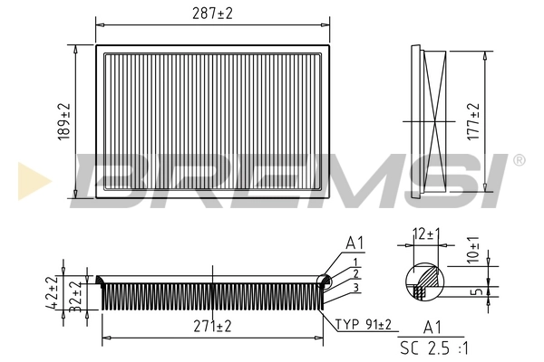 Air Filter FA0573
