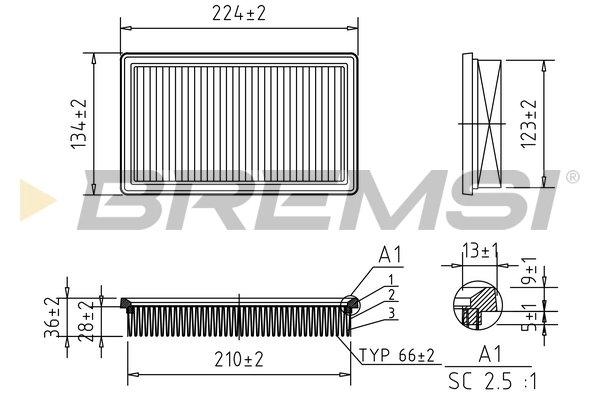 Air Filter FA1023