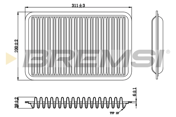 Air Filter FA1393