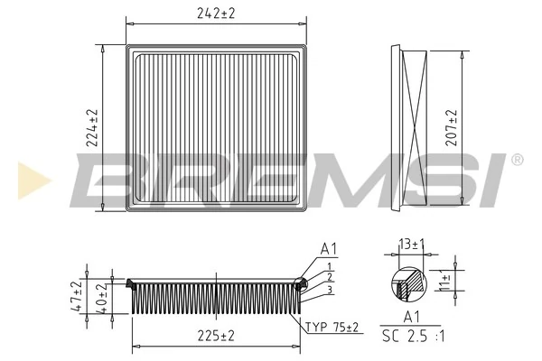 Air Filter FA2581