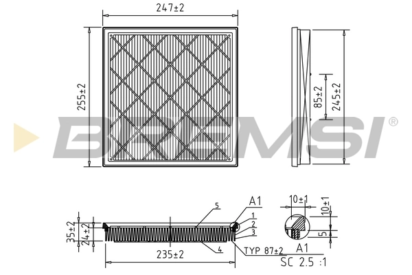 Air Filter FA1048