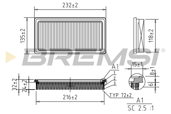 Air Filter FA0530