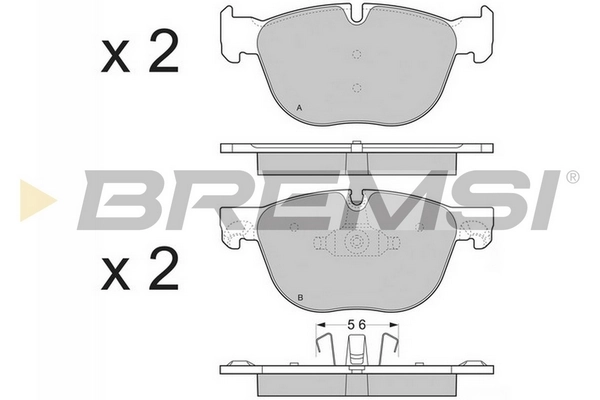 Brake Pad Set, disc brake BP3371CE