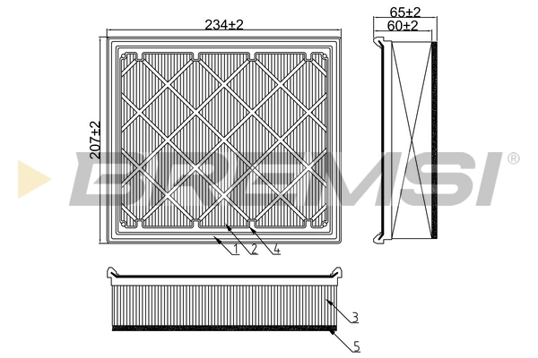 Air Filter FA1182